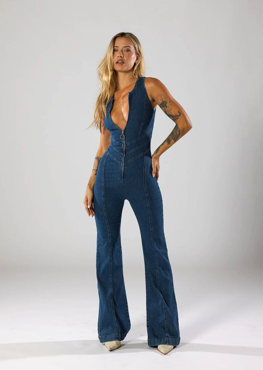 Denim Jumpsuit